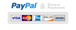 Payment processed with PayPal!